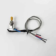 Prewired Short Frame Switchcraft Toggle Switch (Vintage)