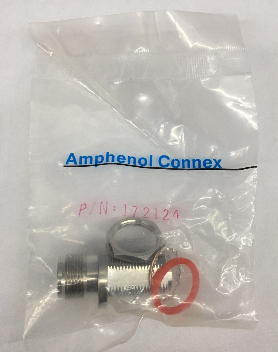 AMPHENOL CONNEX 172124 ADAPTER COAXIAL CONNECTOR N JACK | eBay