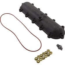 Return Header, Raypak 206A - 407A, w/ Flange Nut Kit