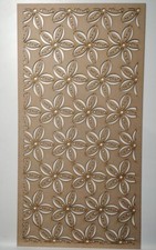 Radiator Cabinet decor. Screening Perforated 3,4 & 6mm thick MDF laser cut PKK2