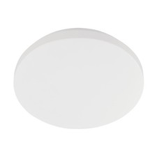 Plafoniera a Led POGLIOLA diametro 26 cm lampada da parete in acciaio e plastica