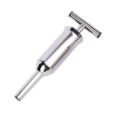 Stainless Steel Sausage Stuffer Kit Maker Meat Filler Sausage Tube Filling Tool