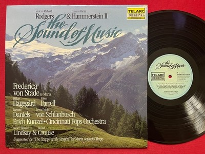 THE SOUND OF MUSIC LP~ERICH KUNZEL~CINCINNATI POP ORCHESTRA (1988) TELARC EX/NM