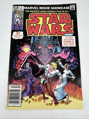 Star Wars #2 1982 Marvel Movie Showcase Original Comic Fast Shipping.