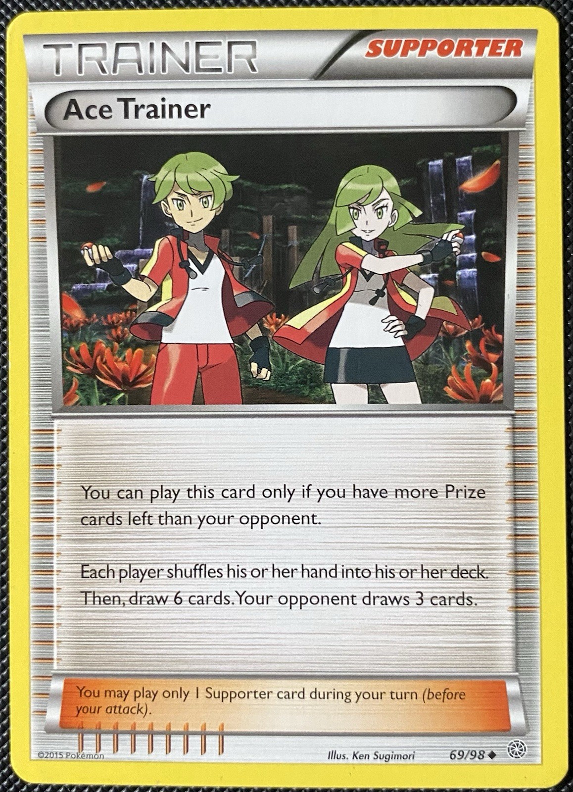 Ace Trainer 69/98 XY - Ancient Origins Regular - Pokémon Card