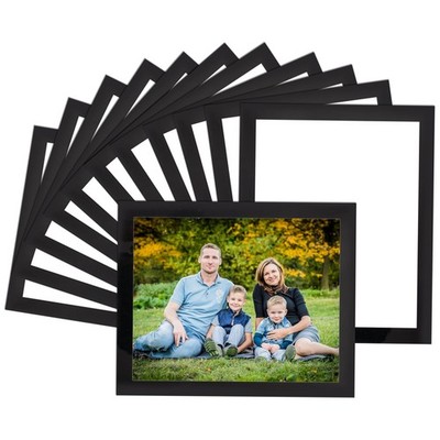 Magnetic Picture Frames with Black Border(Suitable for Letter Size 8.5''X11'' o...