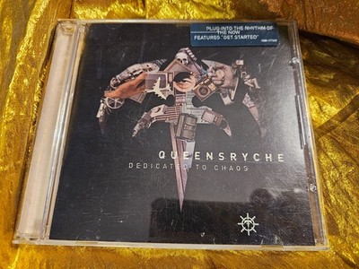 DEDICATED TO CHAOS by QUEENSRYCHE - the ORIGINAL RARE CD 12 Tracks Barely Played