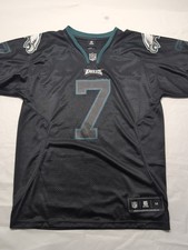 Nike Philadelphia Eagles #7 Michael Vick Lights Out Black Elite Jersey STITCHED 