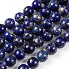10mm Elegant Natural Lapis Lazuli Round Beads Strands Crafts gem