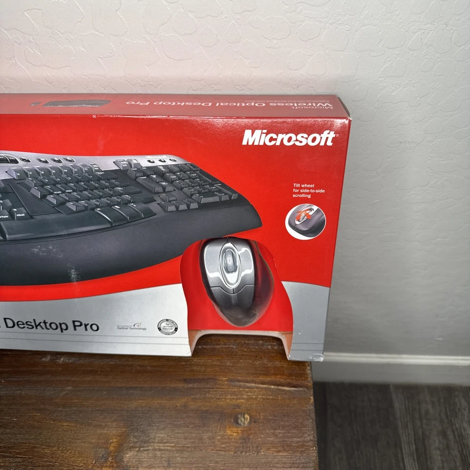Microsoft Optical Desktop Pro 20 K4800019 Wireless Keyboard - Image 3 of 4
