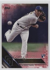2016 Topps Update Pink 37/50 Cesar Vargas #US289 1dm4