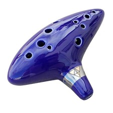 Legend of Zelda Ocarina of Time 12 Hole Alto Ceramic Replica AWEF FROM USA