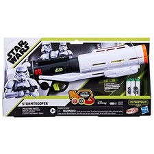 NERF Star Wars Stormtrooper Triple Strike Blaster Glowstrike Dart Gun Age 8 NEW