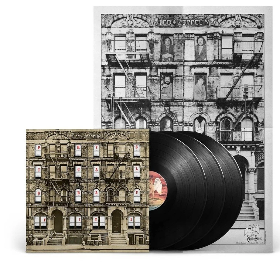 Led Zeppelin Physical Graffiti 50th Anniversary Deluxe Edition Triple LP Poster - Image 4 of 4