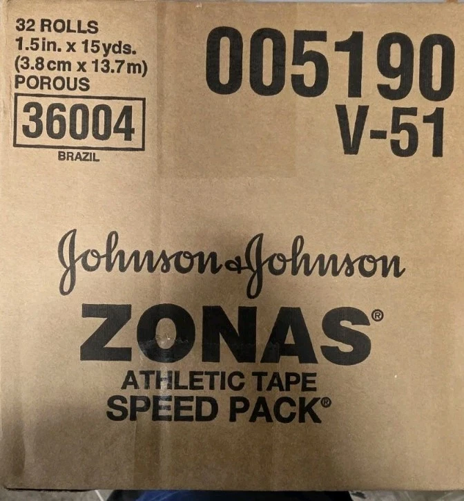 J&J Zonas ATHLETIC TAPE SPEED PACK - Image 2 of 4
