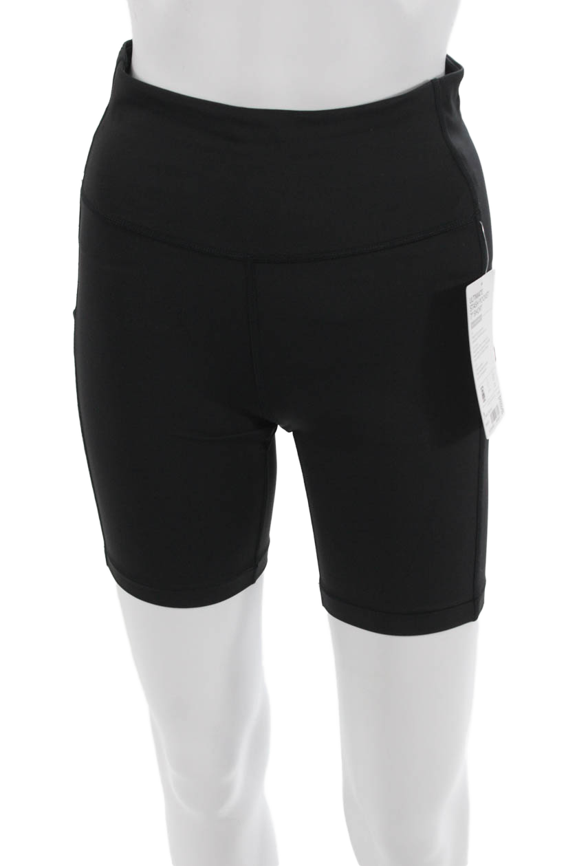 Athleta Unisex Biker Shorts Black Size S-image