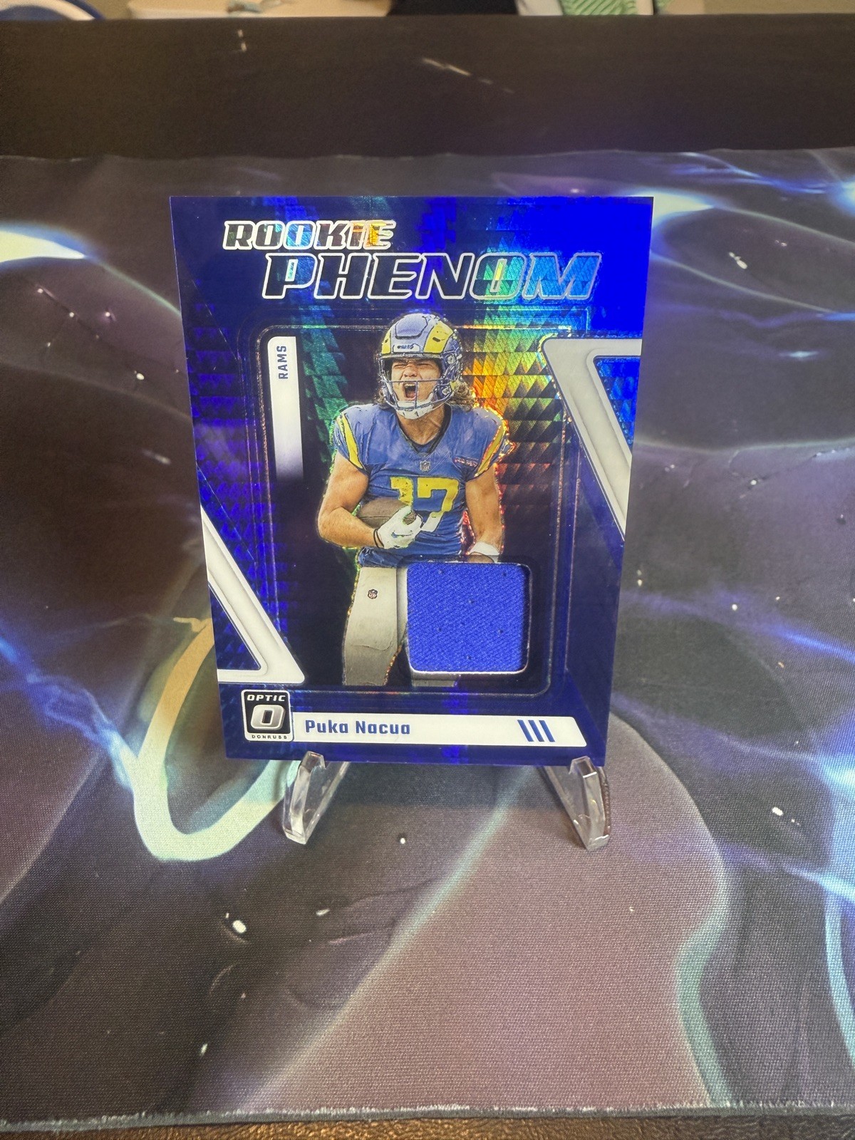 Puka Nacua Panini Donruss Optic Rookie Phenoms Relics #RPPN Base