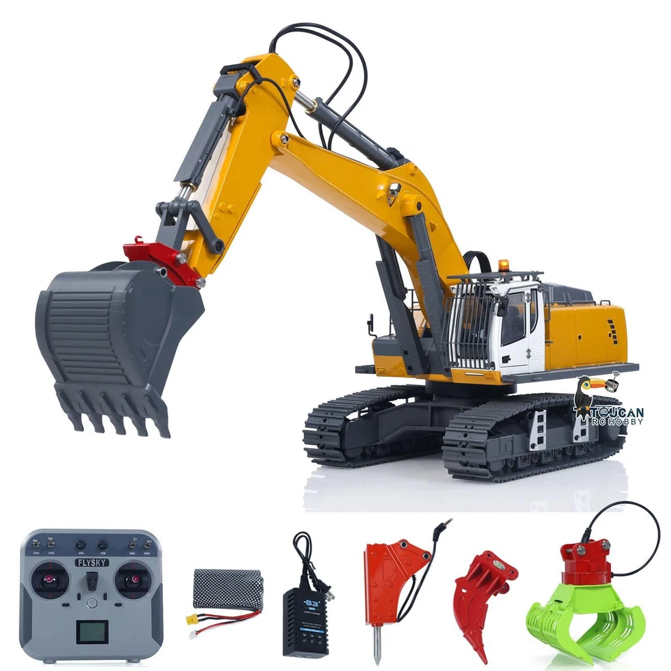 1/18 Kabolite 5901 Electronic RC Lifting Digger Excavator Vehicle Ripper Hammer - Image 4 of 4