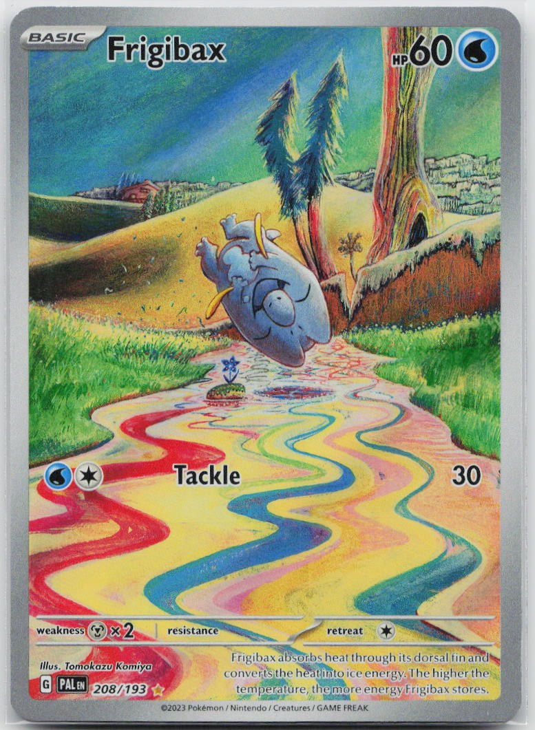 Frigibax Illustration Rare SV02: Paldea Evolved 208/193 Pokemon TCG