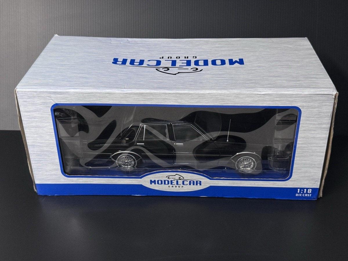 1987 Chevrolet Caprice Classic Black 1/18 MCG Model Car Group RARE
