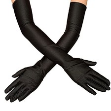 Women Sun Protective Gloves Long Sunblock Full Finger Gloves Driving Glove UV