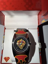 Superman The Man of Steel Quartz Analog Wrist...