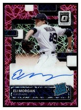 2022 Optic Eli Morgan RRS-EM Pink Lazar /49 RC Auto Cleveland Guardians