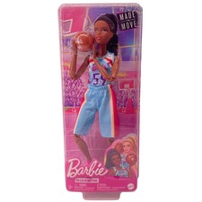 Barbie Made to Move Basketball Player Doll 1 Pack New-182