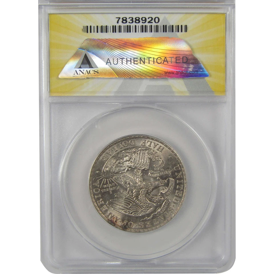 Illinois Commemorative Half Dollar 1918 AU 58 ANACS Silver SKU:I22151 - Image 2 of 4