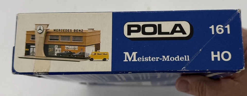 Pola Mercedes Benz Car House Showroom #161 HO Gage New Open Box With Instruction - Image 3 of 4
