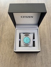 Citizen Tsuyosa NJ0151-88M Tiffany Blue Automatic 40mm Watch Box & Spare Links