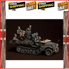 Unpainted Kit  1/ 35 Crew for Sd.Kfz.104 fur 2cm FlaK 30 include 6  figure Hi...