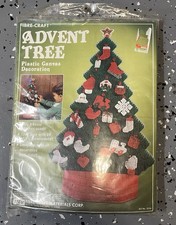 Fibre-Craft Advent Tree plastic Canvas Kit Ch...