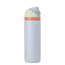 Owala FreeSip Insulated Stainless Steel Water Bottle w/ Straw 24 oz-BEACH HOUSE