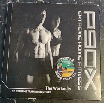 P90X Extreme Home Fitness 12 Disc DVD Set Very Good Condition