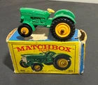 Vintage Original Boxed Lesney Matchbox #50 John Deere-Lanz Die-Cast Car