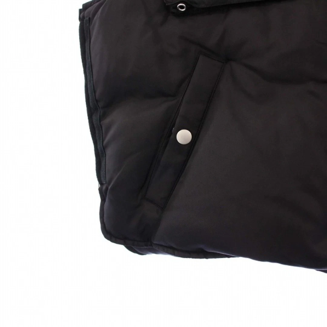 Kenzo Gilet Imbottito Piumino Gilet Esterno Felpa con Cappuccio L Nero FD65OU0019NI KH AA Usato4