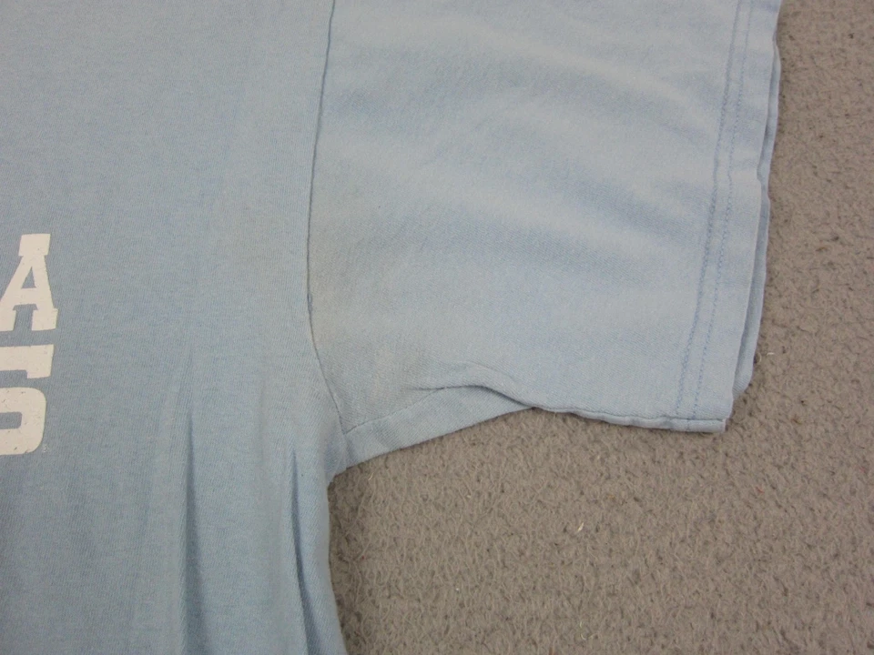 Vintage North Carolina Tar Heels Mens Shirt Extra Large XL Blue NCAA Basketball - Image 4 of 4