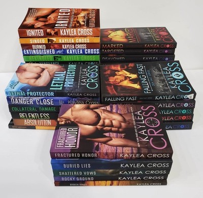 Kaylea Cross Suspense Mystery Romance Choose Titles DEA Hostage Titanium ...