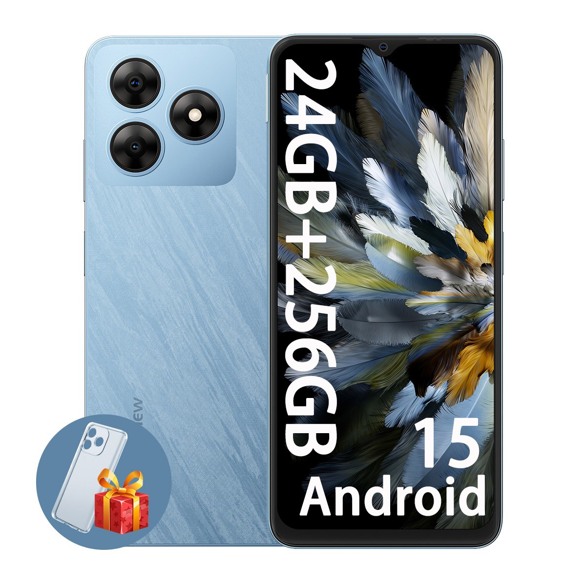 Blackview WAVE 8 4G Smartphone 24GB+256GB 6.56" Android 15 5