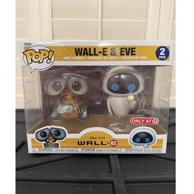 Funko Pop! WALL-E & EVE 2 Pack Disney Pixar Collectible Vinyl Figures