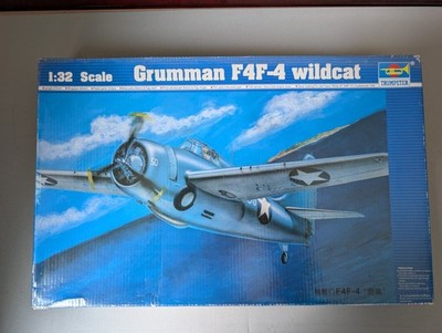 Trumpeter 02223 - Grumman F4F-4 Wildcat Flugzeug Bausatz 1:32
