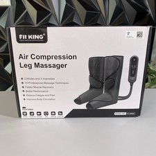 Fit King Air Compression Leg Massager Green Model Number FT-009A NEW