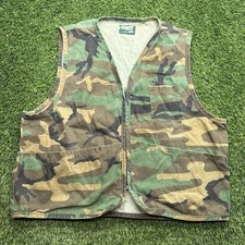 SafTBak Camouflage Hunting Vest Woodland Camo Made in USA