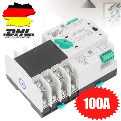 Dual Power Automatic Transfer Switch Hochwertiger Schalter Für Schnelles