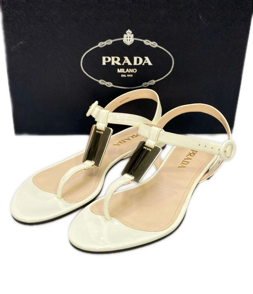 PRADA Gold Sandals for Women for sale | eBay