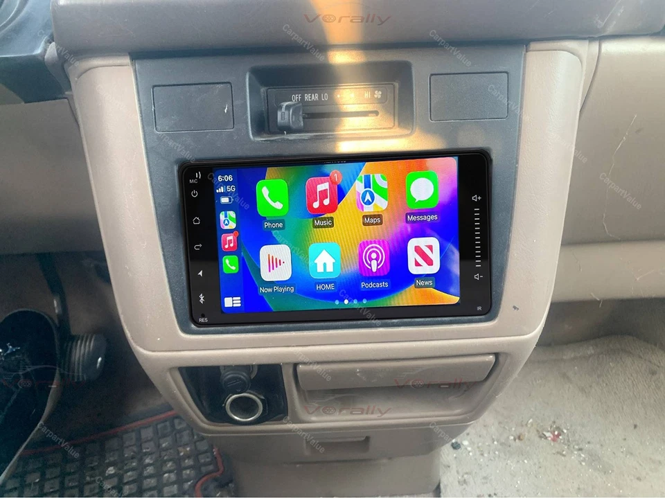 Actualización de radio para Toyota Sienna 1998 1999 2000 Carplayer Android listo + cámara Foto 4 de 4