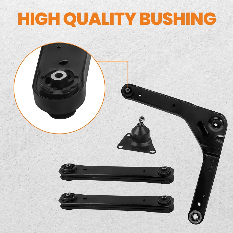 Rear Upper & Lower Control Arm for Jeep Grand Cherokee WJ 1999-2004 w/Ball Joint - Image 3 of 4