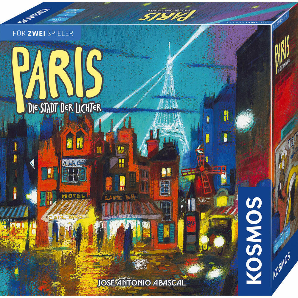 Thumbnail - Kosmos Paris - Die Stadt Der Lichter Familienspiel Strategie Spiel Ab