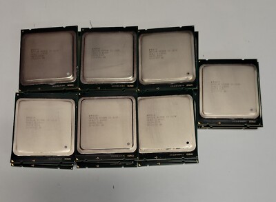 LOT of (21) intel Xeon E5-1620 3.6GHz QUAD Core LGA 2011  CPU SR0LC